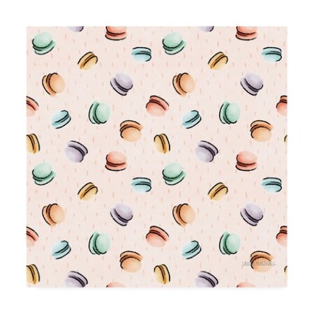 Trademark Fine Art Laura Marshall 'Sweet Paris Pattern II' Canvas Art, 35x35 WAP11263-C3535GG